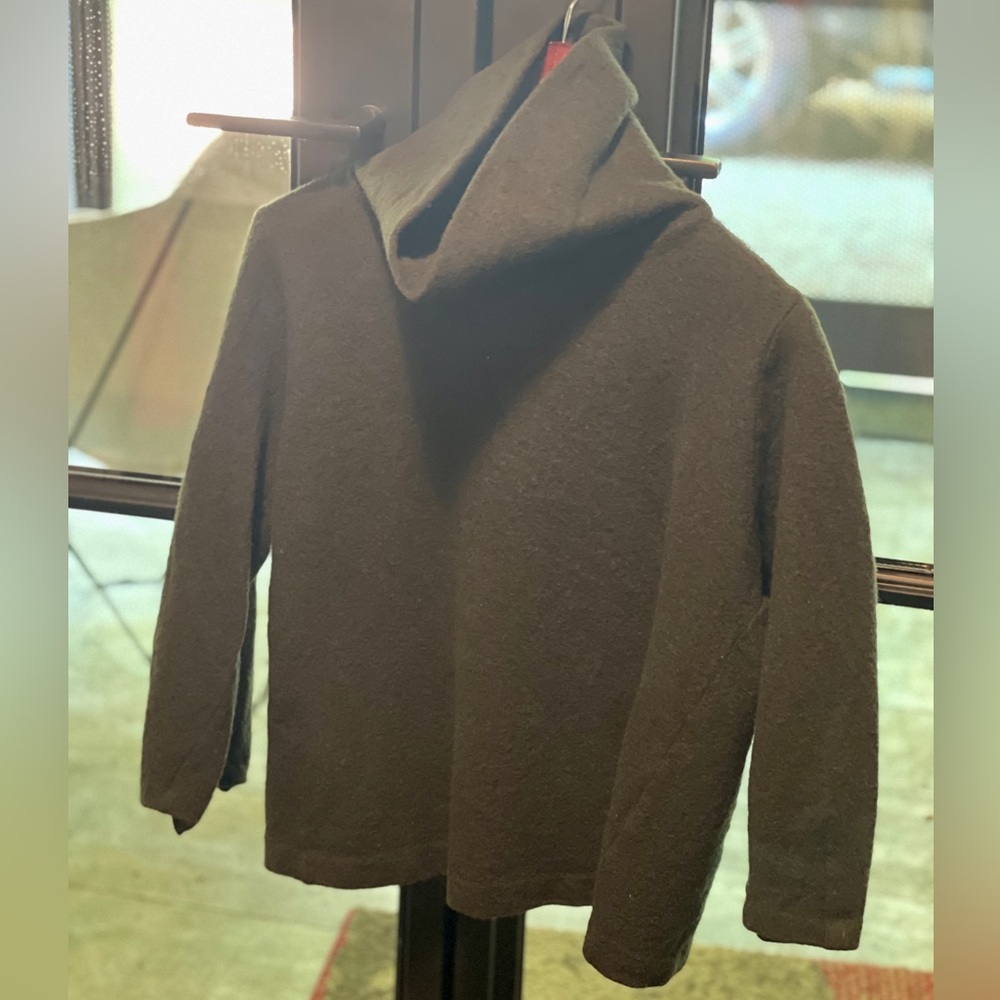 COS sweater cowl neck top XS